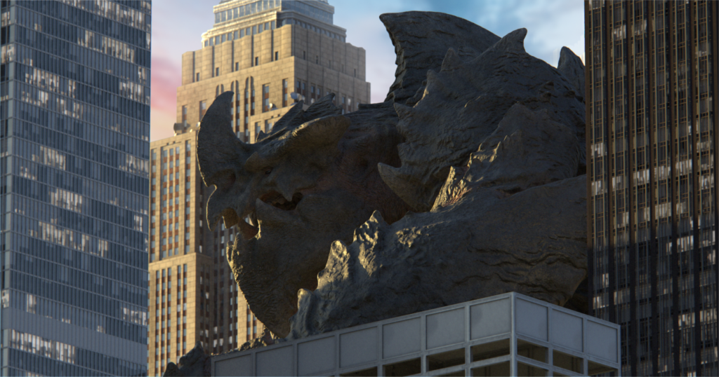 3d kaiju model