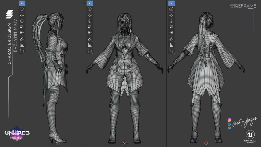 3d character creation