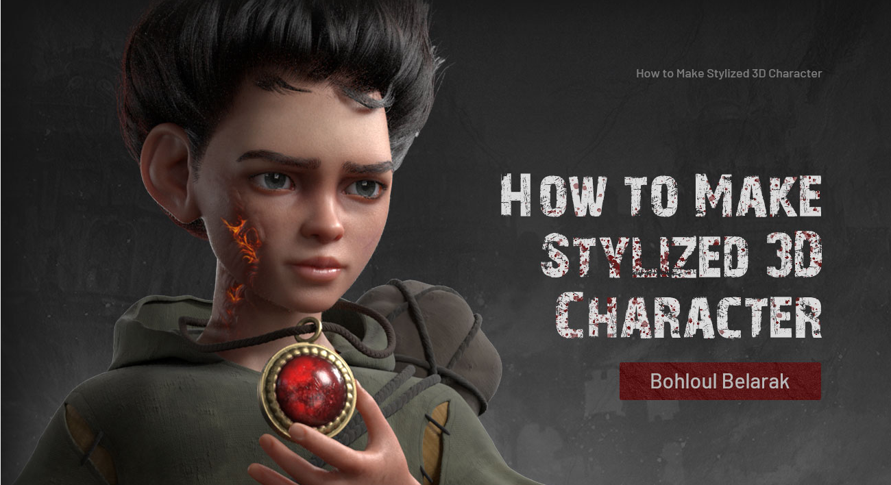 creating stylized characters by 3dtotal publishing