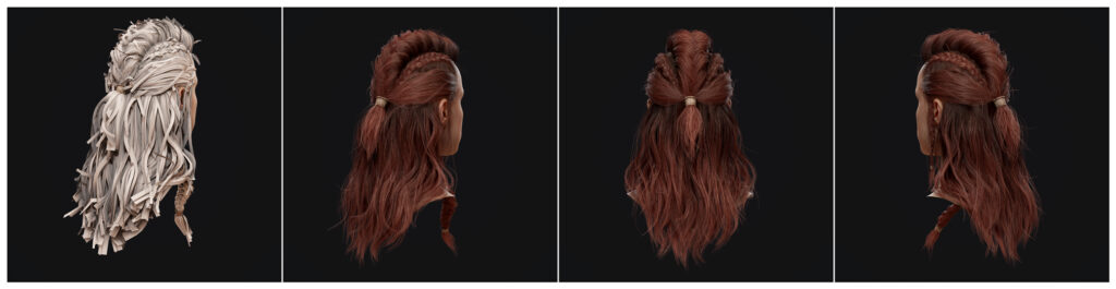 hair in unreal engine