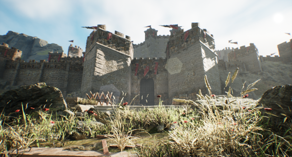 castle in unreal engine 5